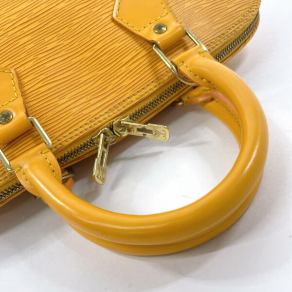 n4044653 7 Louis Vuitton Alma PM Handbag Epi Leather Yellow