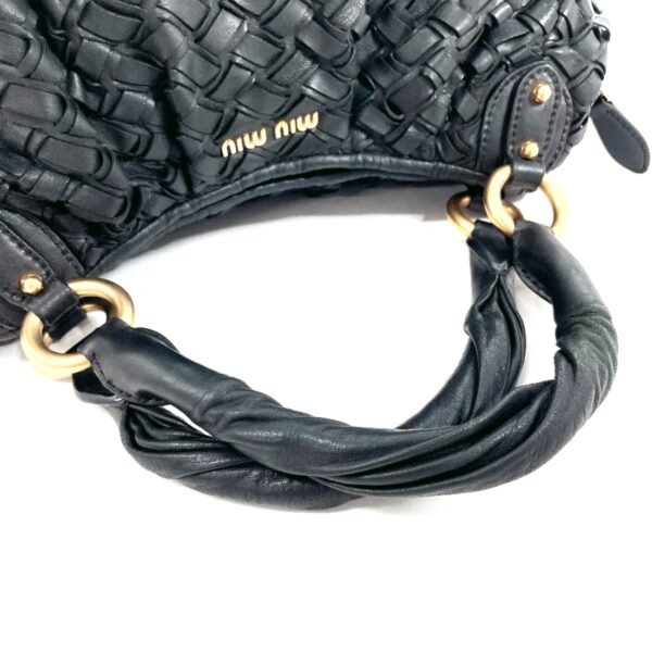 n4054790 7 Miu Miu Handbag Leather Black