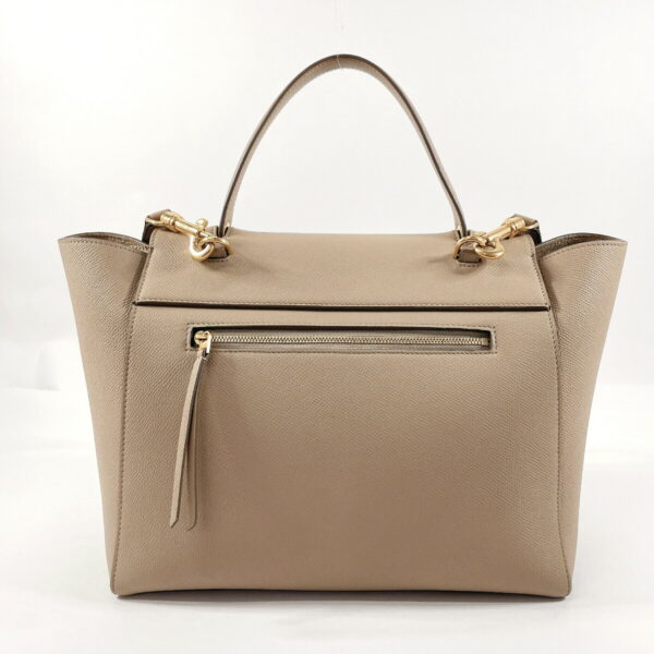 n4054823 3 Celine Belt Bag Mini Shoulder Bag Leather Beige