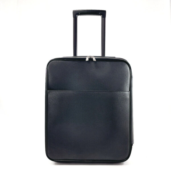 n4075259 1 Louis Vuitton Pegasus 45 Suitcase Taiga Black