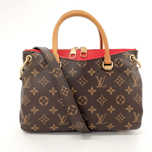 n4075267 1 Louis Vuitton Pallas BB Handbag Monogram Canvas Brown