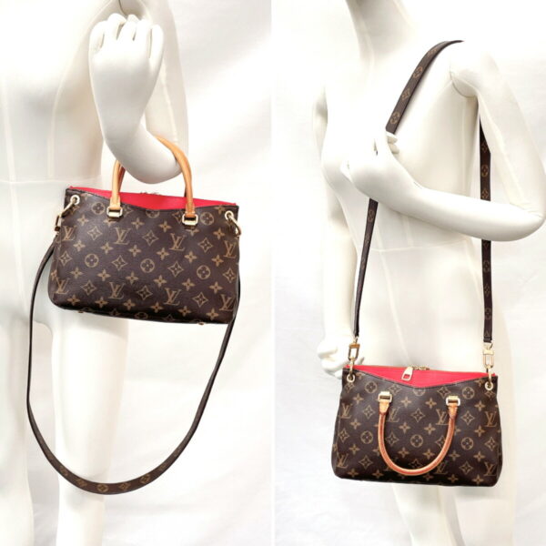 n4075267 12 Louis Vuitton Pallas BB Handbag Monogram Canvas Brown