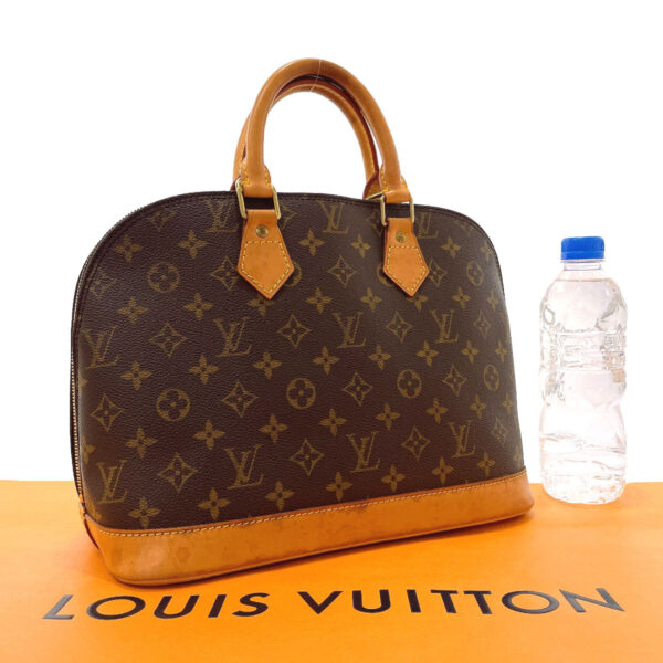 o3081991 2 Louis Vuitton Alma Handbag Monogram Brown