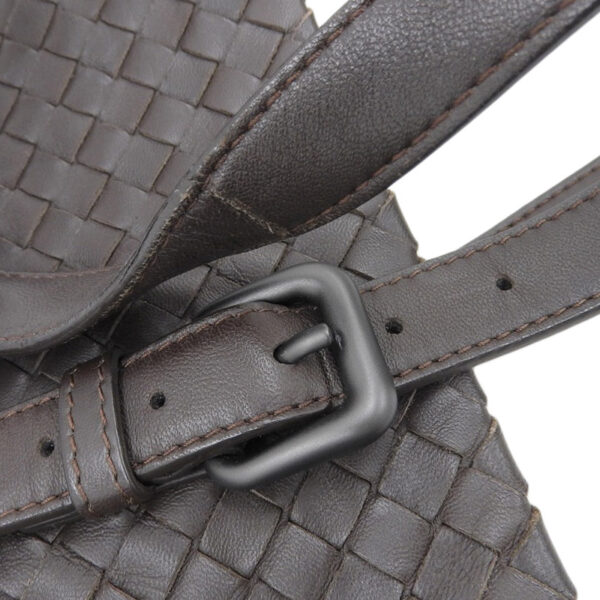 ob1654 4 Bottega Veneta Intrecciato Tote Bag Leather Brown