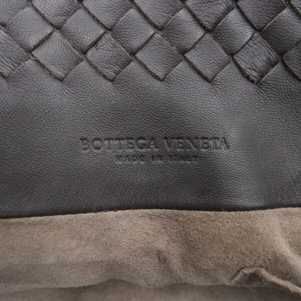 ob1654 7 Bottega Veneta Intrecciato Tote Bag Leather Brown