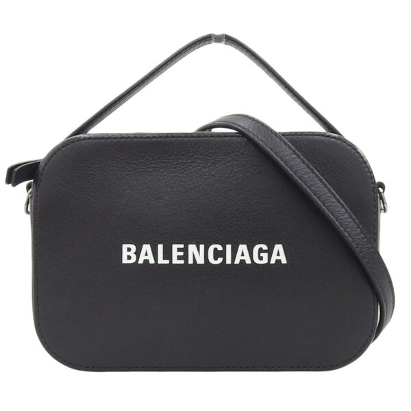 ob1837 1 Balenciaga Everyday XS Camera 2WAY Bag Leather Black