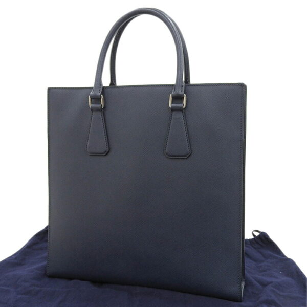 ob1919 2 Prada Tote Saffiano Leather Bag Navy