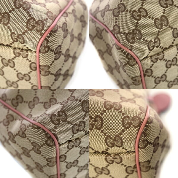 p21 1793 12 Gucci Diamante Sookie GG Canvas Tote Bag Pink