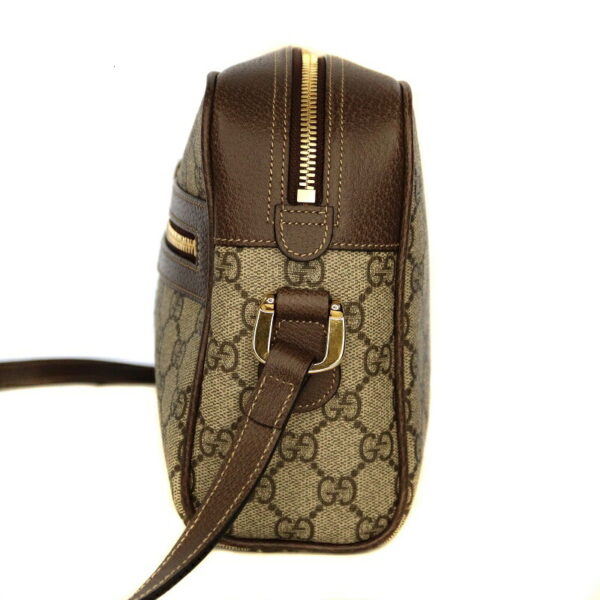 p22 648 3 Gucci Offdia Shoulder Bag GG Supreme Canvas Sherry Line