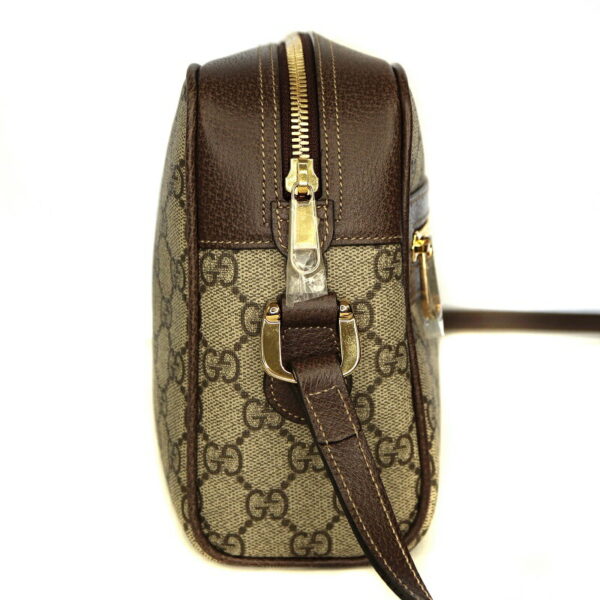 p22 648 4 Gucci Offdia Shoulder Bag GG Supreme Canvas Sherry Line