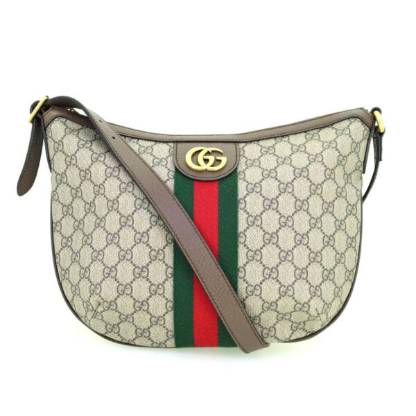 p310043903900006 1 Gucci Offdia Canvas Leather Shoulder Bag