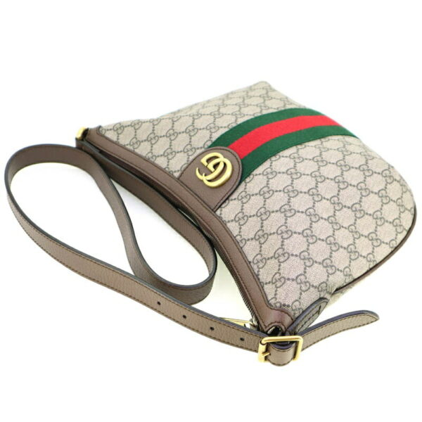 p310043903900006 5 Gucci Offdia Canvas Leather Shoulder Bag