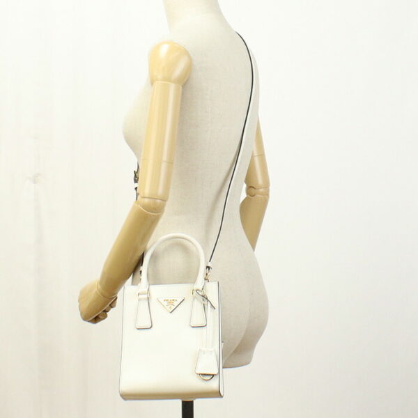 pra1ba358021 b Prada Handbag White