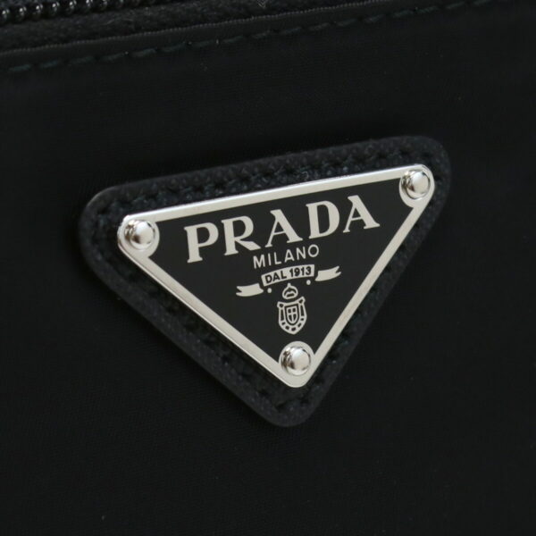 pra1bc421021 2 Prada Crossbody Shoulder Bag Vera Triangle Logo Nero Black