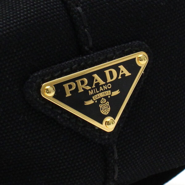 pra1bg43921 2 Prada Canapa Tote Bag Black