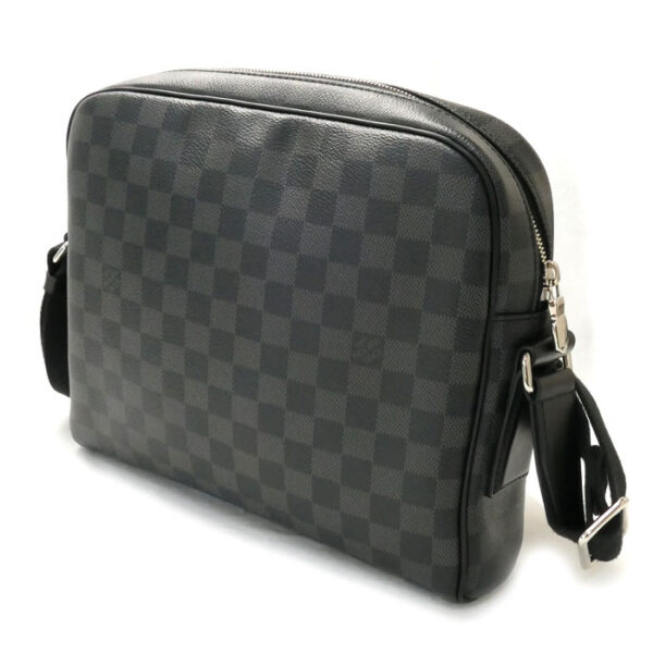 sb23 1013 14 2 Louis Vuitton Dayton PM Shoulder Bag Damier Graphite