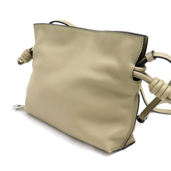 sb24 0112 46 1 Loewe Flamenco Clutch Mini Shoulder Bag Olive