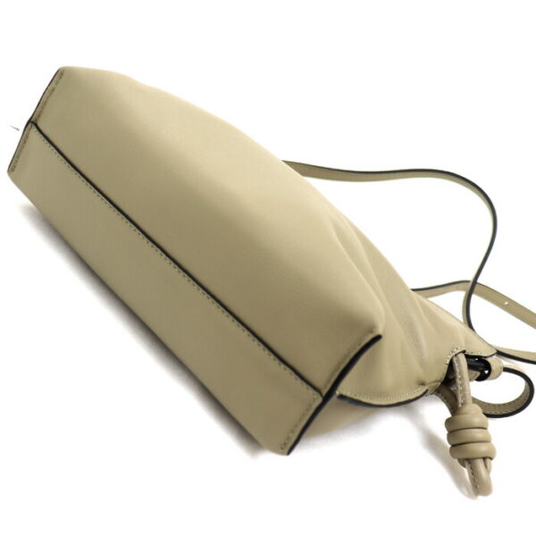 sb24 0112 46 2 Loewe Flamenco Clutch Mini Shoulder Bag Olive