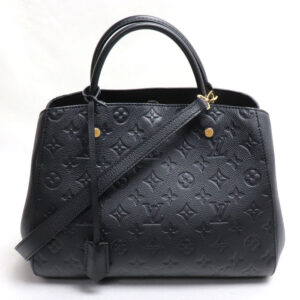 sb24 0202 14 203 Gucci Ladylock 2WAY Shoulder Bag Leather Black