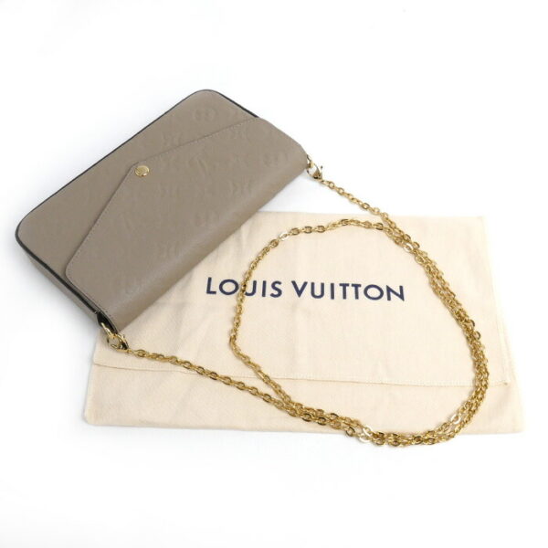 sb24 0712 33 8 Louis Vuitton Pochette Felicie Shoulder Bag Monogram Empreinte