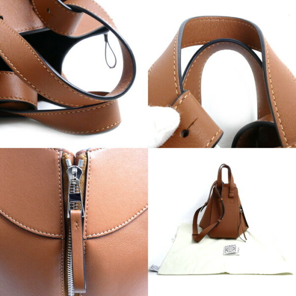 sb24 0906 37 6 Loewe Hammock Small Shoulder Bag Tan