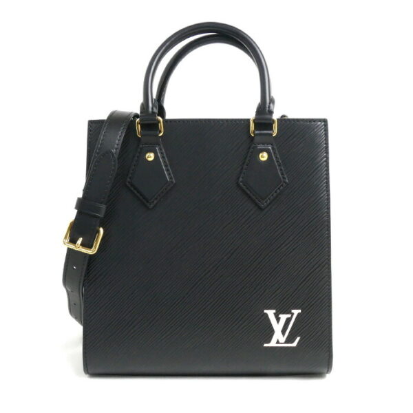 sb24 0906 38 1 Louis Vuitton Sac BB 2Way Shoulder Bag Epi Black