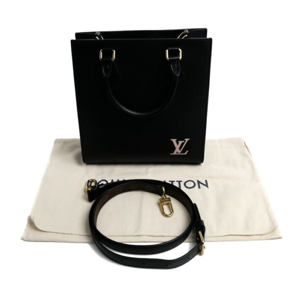 sb24 0906 38 8 Louis Vuitton Sac BB 2Way Shoulder Bag Epi Black