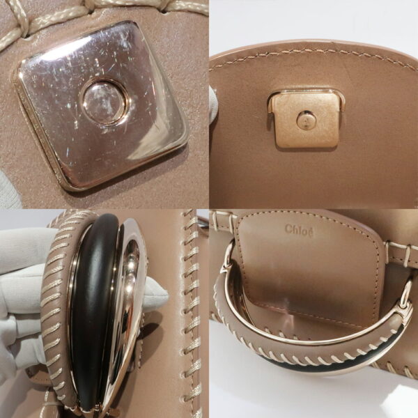 t2403 06 001336tt 06 Chloe Kati Shoulder Bag Leather Beige