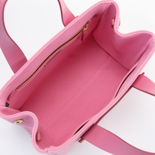 usdmi69916011003 Miu Miu Canapa Tote Bag Pink