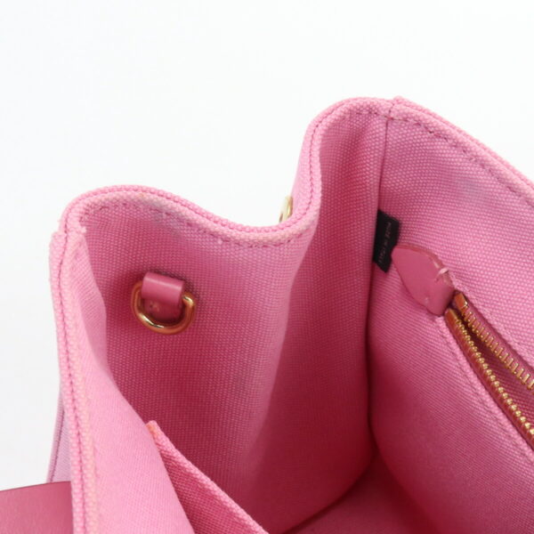 usdmi69916011005 Miu Miu Canapa Tote Bag Pink