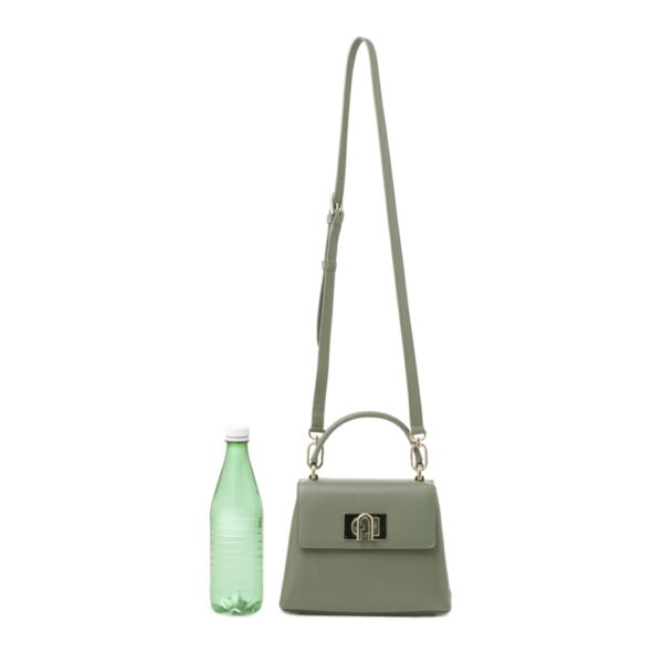 wb00109 are 0j00003 Furla 1927 Leather Handbag Green