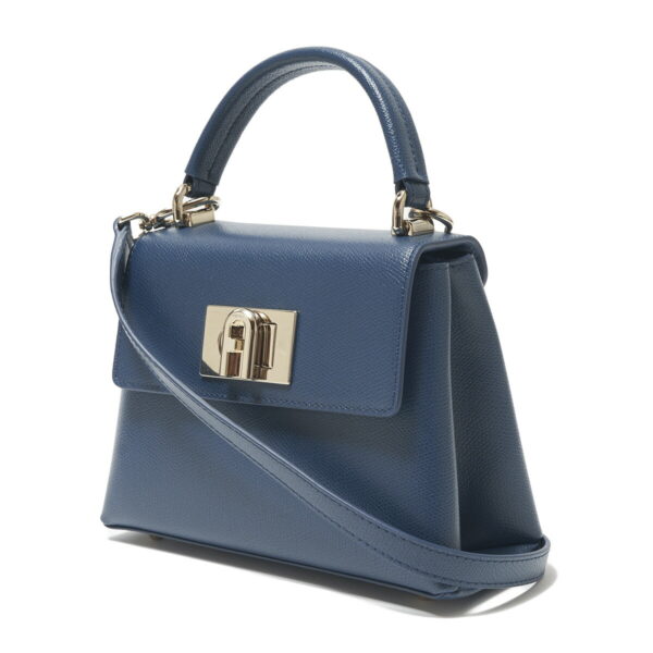 wb00109 are 1785s01 Furla 1927 Leather Handbag Blue