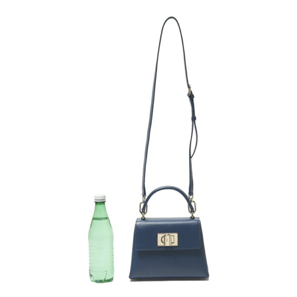 wb00109 are 1785s03 Furla 1927 Leather Handbag Blue