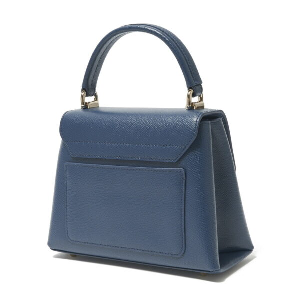 wb00109 are 1785s04 Furla 1927 Leather Handbag Blue