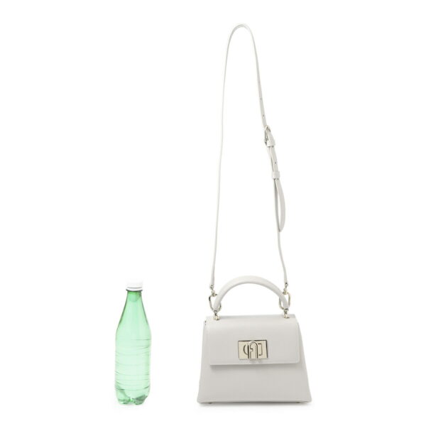 wb00109 are gdj0003 Furla 1927 Leather Handbag White