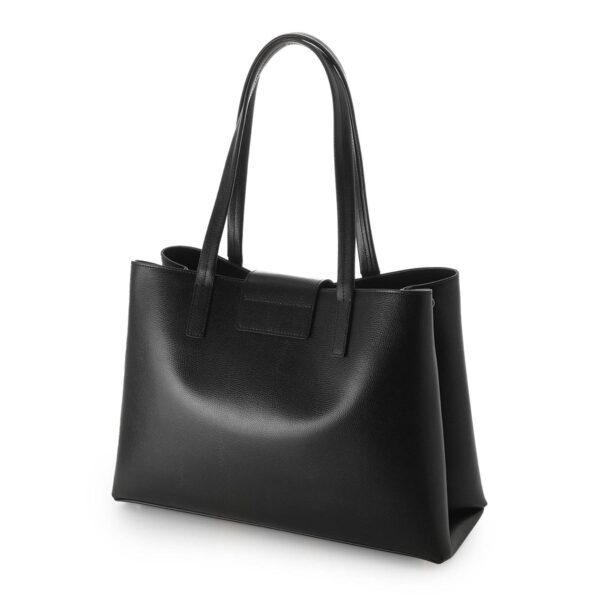 wb00145 are o600004 Furla 1927 L Tote Leather Bag Black