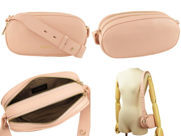 wb00253hsf0001br00b Furla Shoulder Leather Bag Candy Rose