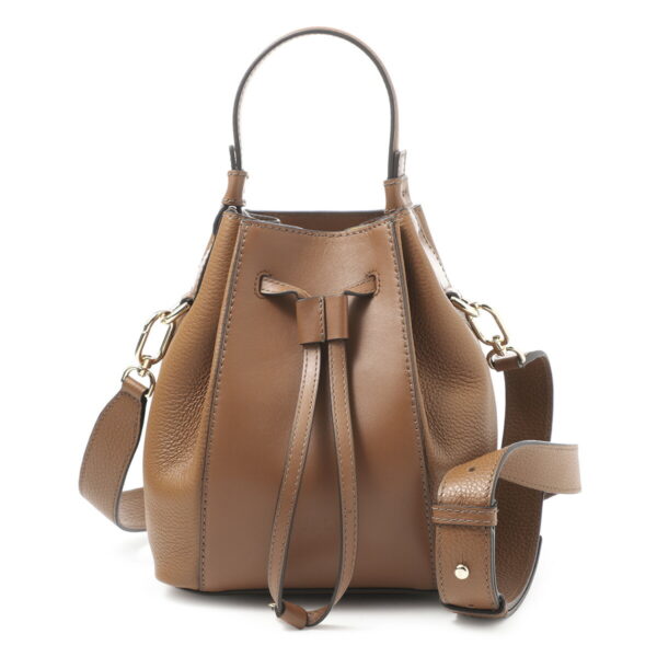 wb00353 bx0053 03b02 Furla Miastella Leather Shoulder Bag Brown