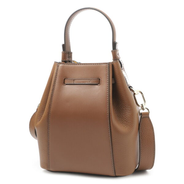 wb00353 bx0053 03b04 Furla Miastella Leather Shoulder Bag Brown