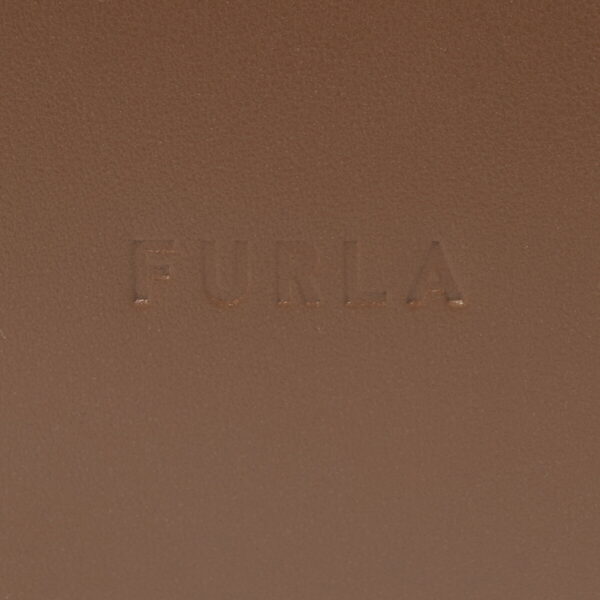 wb00592 bx0053 03b10 Furla Miastella Leather Bucket Bag Brown