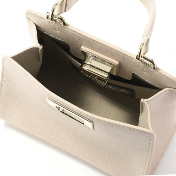 wb00677 are b4l0005 Furla 1927 Leather Shoulder Bag Beige