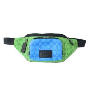 Coach Leather Signature Body Bag Waist Pouch