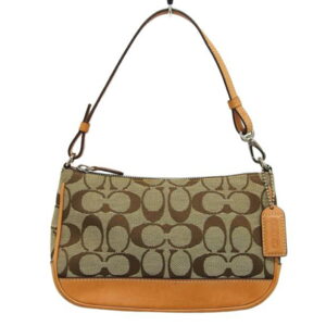 Coach Signature Accessory Pouch Beige