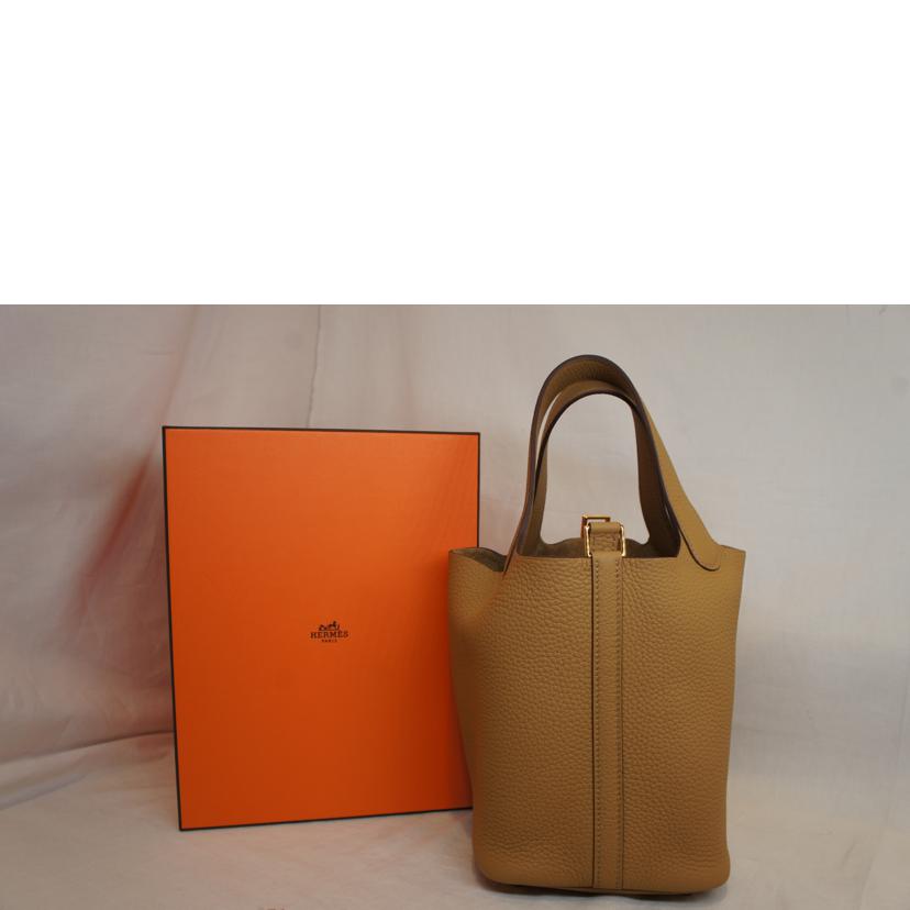 Hermes Picotan Lock 18PM Taurillon Clemence Tote Bag - Image 6