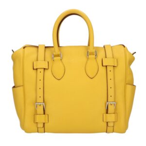Hermes Pure Sangle 35 Taurillon Clemence Bag Yellow