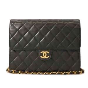 Chanel Matelasse Push Lock Chain Shoulder Bag