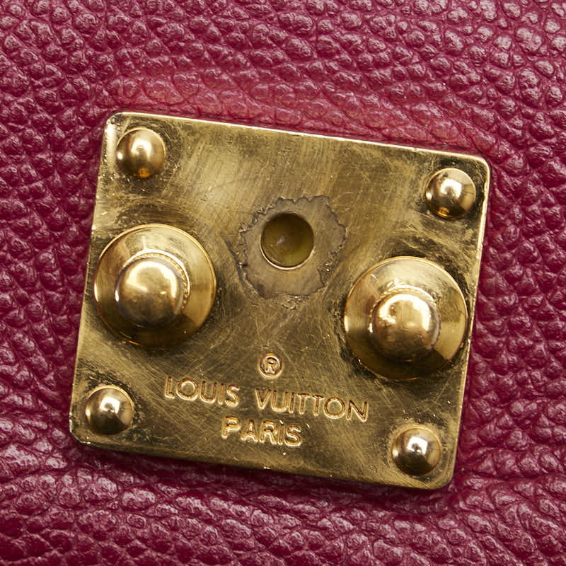 Louis Vuitton Saint-Germain BB Chain Shoulder Bag Monogram Empreinte Grape Purple - Image 8