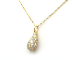 1127161 11 Tiffany Teardrop Necklace Pave Diamond