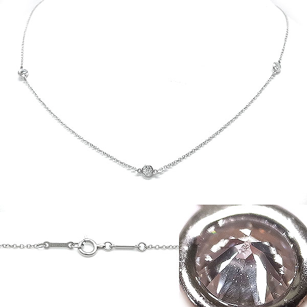 Tiffany Visor Yard Necklace Diamond - Image 2