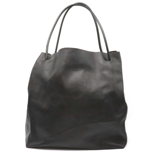 12050616 Gucci Large Tote Shoulder Bag Leather Black